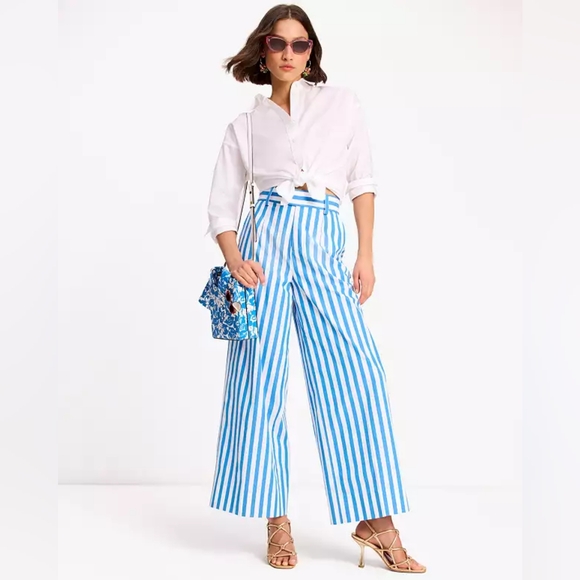 kate spade Pants - Kate Spade Summer Striped Pants